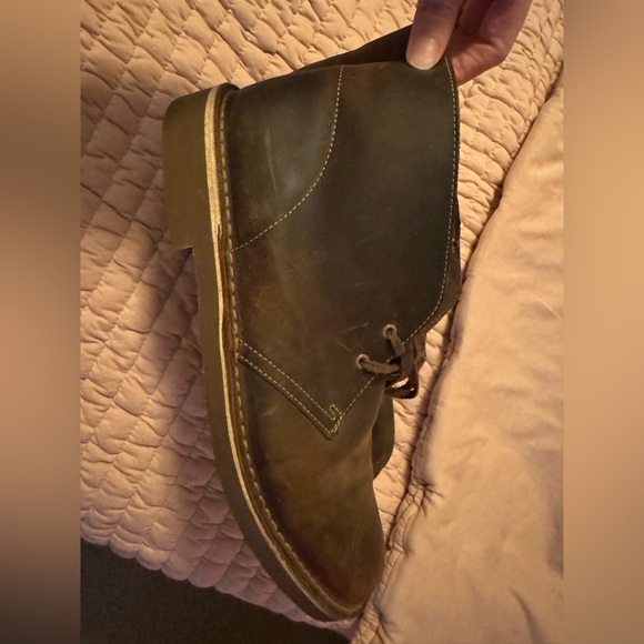 Clarks Dark Brown Chukka Boots 10.5 - Picture 5 of 7